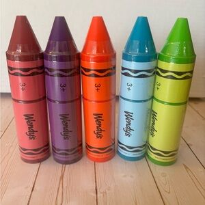Wendy’s Crayola Crayon Toy Bundle 5pc